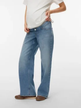 Jeans a gamba larga