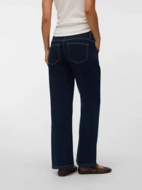 Jeans a gamba larga