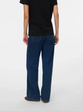 Jeans a gamba larga