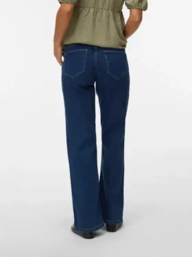 Jeans a gamba larga
