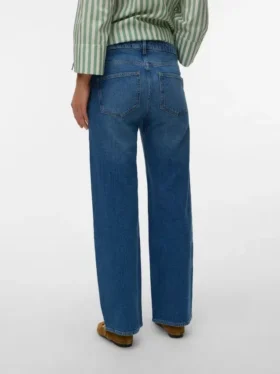 Jeans a gamba larga