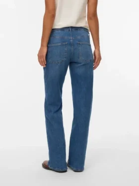 Jeans a gamba larga