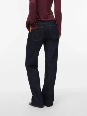 Jeans a gamba larga