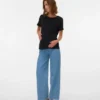 Jeans a gamba larga