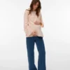 Jeans a gamba larga