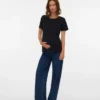 Jeans a gamba larga