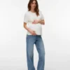 Jeans a gamba larga