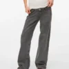 Jeans a gamba larga