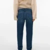 Jeans a vestibilità regolare con vita media