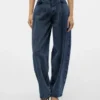 Jeans a vita alta e dal taglio a palloncino Vmollie