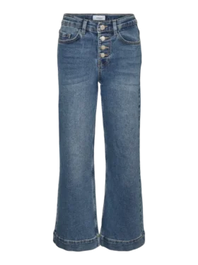 Jeans a vita alta e gamba larga Vmdaisy