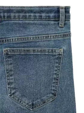 Jeans a vita alta e gamba larga Vmdaisy