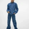 Jeans a vita alta e gamba larga Vmdaisy