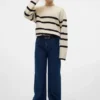 Jeans a vita alta e gamba larga Vmdaisy