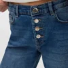 Jeans a vita alta e gamba larga Vmdaisy