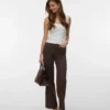 Jeans a vita alta e gamba larga Vmkayla