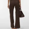 Jeans a vita alta e gamba larga Vmkayla