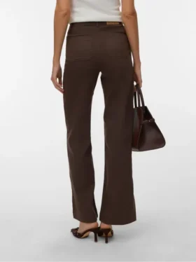 Jeans a vita alta e gamba larga Vmkayla