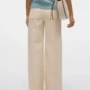 Jeans a vita alta e gamba larga Vmkayla