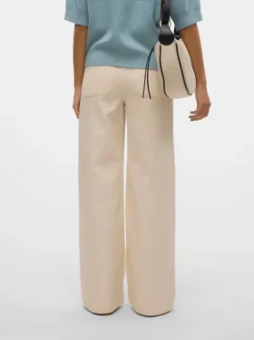 Jeans a vita alta e gamba larga Vmkayla