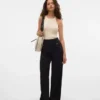 Jeans a vita alta e gamba larga Vmkayla