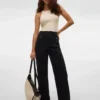 Jeans a vita alta e gamba larga Vmkayla