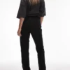 Jeans a vita alta e taglio dritto di Topshop