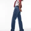 Jeans a vita alta e taglio dritto di Topshop
