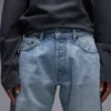 Jeans a vita alta e taglio dritto di Topshop