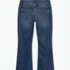 Jeans a vita alta e taglio svasato Tsjamie