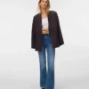 Jeans a vita alta e taglio svasato Vmgigi
