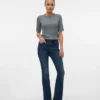 Jeans a vita alta e taglio svasato Vmgigi
