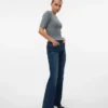 Jeans a vita alta e taglio svasato Vmgigi