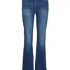 Jeans a vita alta e taglio svasato Vmselina