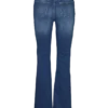 Jeans a vita alta e taglio svasato Vmselina