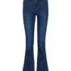 Jeans a vita alta e taglio svasato Vmsiga