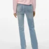 Jeans a vita alta e taglio svasato Vmtanna
