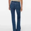 Jeans a vita alta e taglio svasato Vmtanna