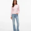 Jeans a vita alta e taglio svasato Vmtanna