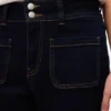 Jeans a vita alta e taglio svasato Vmvivianne