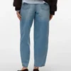 Jeans a vita alta e vestibilità ampia Vmbillie