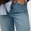 Jeans a vita alta e vestibilità ampia Vmbillie