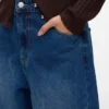 Jeans a vita alta e vestibilità ampia Vmkaitlin