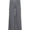 Jeans a vita alta e vestibilità ampia Vmkenya