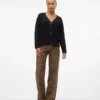 Jeans a vita alta e vestibilità ampia Vmtessa