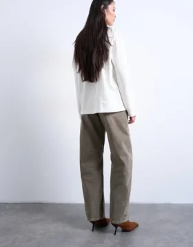 Jeans a vita alta e vestibilità Barrel Fit di Tsbarrel