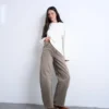 Jeans a vita alta e vestibilità Barrel Fit di Tsbarrel