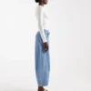 Jeans a vita alta e vestibilità Barrel Fit di Tsbella