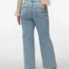 Jeans a vita alta e vestibilità dritta Vmctessa