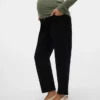 Jeans a vita alta e vestibilità regolare